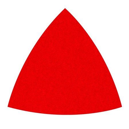 DIABLO 3-3/4 in. Ceramic Blend Hook and Lock Triangle Sanding Sheets 80 Grit Coarse 10 pk DCT334080H10G